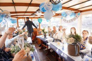 Babyshower locatie Amsterdam aan boord bij Rederij de Nederlanden