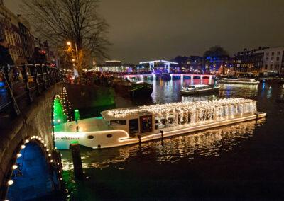 Amsterdam Light Festival Boat