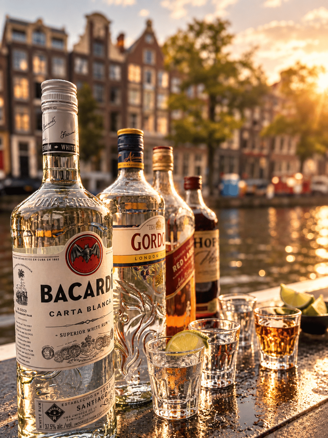 International open bar aan boord